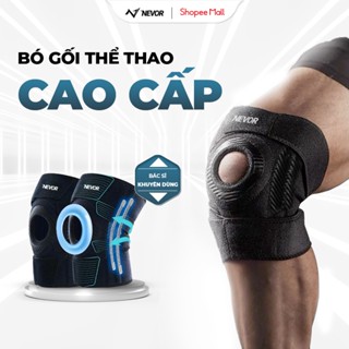  Bó Gối Thể Thao Nevor BG14 Cao Cấp Hỗ Trợ Dây Chằng Bảo Vệ Khớp Gối Khi Đá Bóng Pickleball Gym 