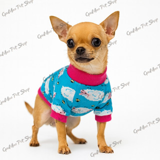 🐾 [MẪU MỚI 2025] Áo Thun Cotton Mềm Mại Cho Chó Mèo – Họa Tiết Dễ Thương 🐶🐱 | GouMao Pet Shop 🌸