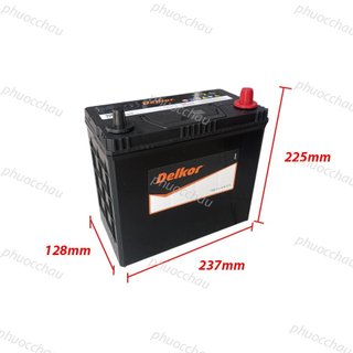 Ắc Quy Delkor 55B24L/LS (12V - 46Ah)