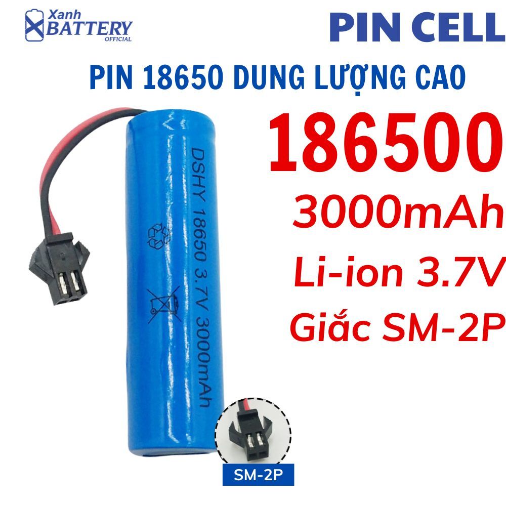 Pin sạc 18650 cho ô tô điều khiển