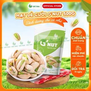   CAO CẤP  Hạt Dẻ Cười Mỹ G'Nut Chuẩn Nhập Ngon KHÔNG TẨY 500g Việt Thái Organic 