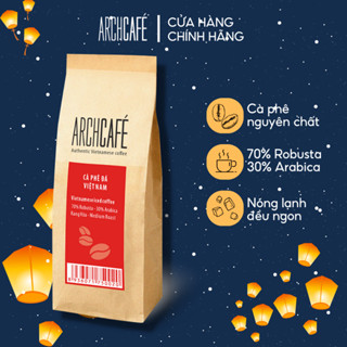 Cà phê đá Việt Nam (nhãn đỏ) Archcafé - Rang xay (500g/túi)