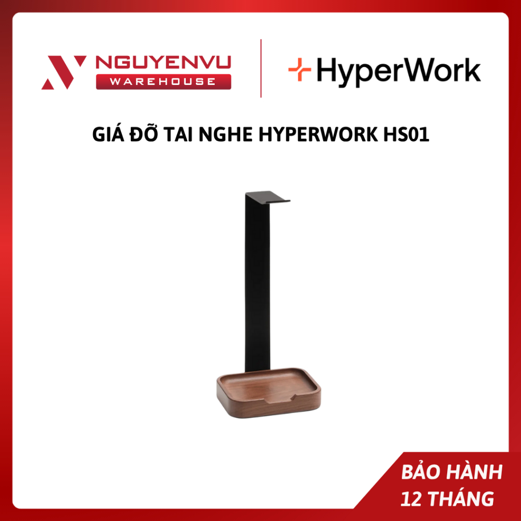 [COMBO] Giá đỡ tai nghe HyperWork HS01 - Hàng Chính Hãng