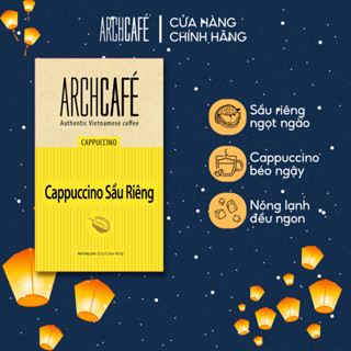 Cà phê Cappuccino Sầu Riêng Archcafé (hộp 12 gói x 18.5g)