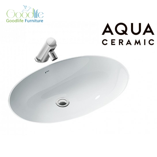 Chậu Rửa Lavabo Inax AL-2216V Âm Bàn Aqua Ceramic