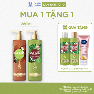 Dầu gội Sunsilk Thiên Nhiên Ngăn Gãy Rụng Tóc và Dưỡng Phục Hồi 380ml