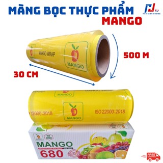 [MUA LẺ GIÁ SỈ] Màng bọc thực phẩm 30x500mét MANGO