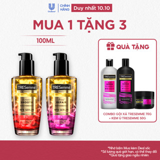 Serum TRESemmé Keratin Smooth / Bond Repair Cho Tóc Vào Nếp, Giảm Gãy Rụng 100ml