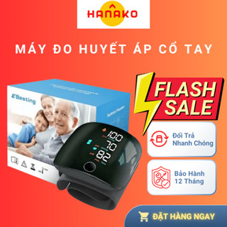 Máy Đo Huyết Áp Nhật Bản Giọng Nói Tiếng Việt Máy Đo Huyết Áp Cổ Tay Độ Chính Xác Cao Bảo Hành 1 Năm