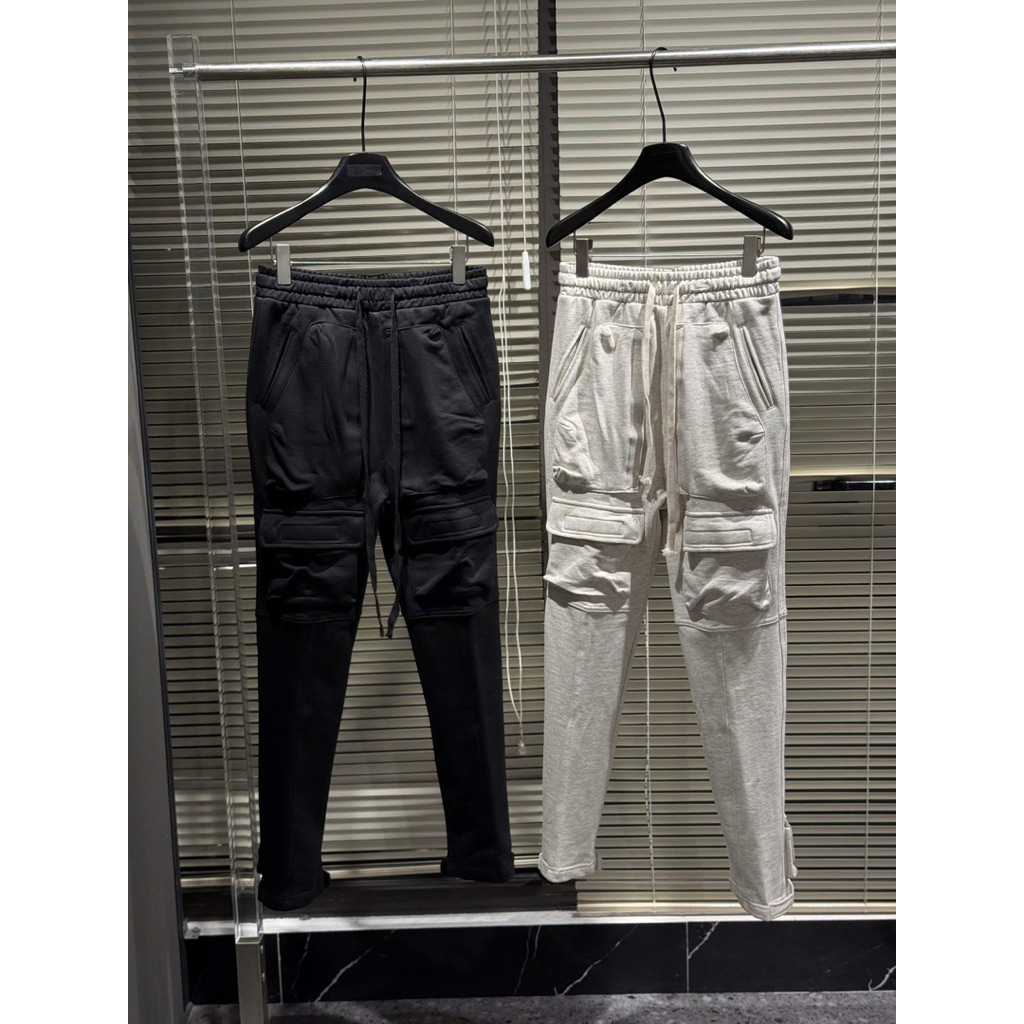 ⚡️[Hight Quality] Hàng Có Sẵn Quần Trouser Tears Of Saint Túi Hộp Phối Khóa Zip Sang Trọng Chất Kaki