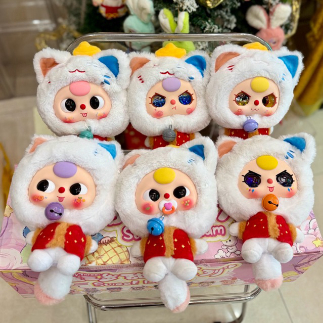 Chính hãng- BLINBOX B3 Mèo thần tài, Đầu to, Thỏ thần tài gấu bông, Lucky cat, Lucky Rabbit, Big Hea