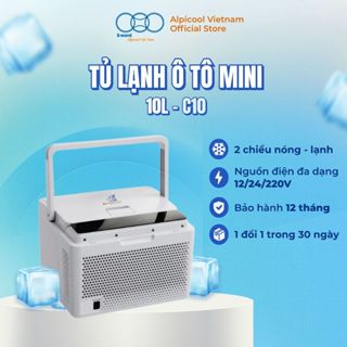 Tủ Lạnh Mini Ô Tô Apicool C10 Chính Hãng Việt Nam Đựng Đồ Ăn  Làm Mát Làm Đá, Tủ Lạnh Đựng Mỹ Phẩm Tiện Lợi Đa Năng