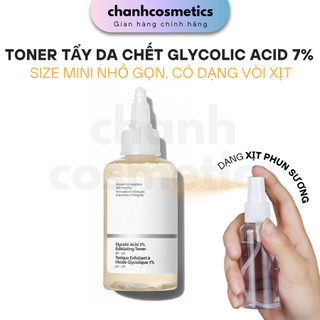  Toner The Ordinary Toner tẩy da chết glycolic acid 7% 240ml Toning Solution 