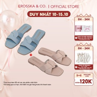 Combo 2 đôi dép bệt thời trang Erosska siêu ưu đãi _ DE6465