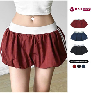 Chân váy bí ngô phồng cạp chun nữ BAP STUDIO, Thiết kế tôn dáng, dễ phối đồ phong cách Hàn QuốcCV08