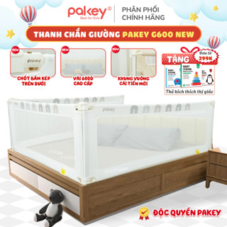 Thanh Chắn Giường Pakey G600 Mẫu Mới, Thanh Chặn Giường Khung Dày Nhất Thị Trường Vải 600D Mềm Mịn Chống Bẩn
