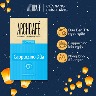 Cà phê Cappuccino Dừa - Archcafé (hộp 12 gói x 20g)