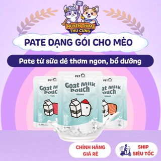 Pate cho mèo PetQ, Pate sữa dê cao cấp bổ sung vitamin và taurine dinh dưỡng cao cho mèo mọi độ tuổi