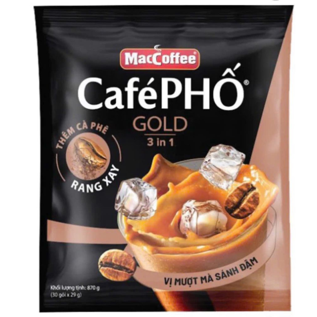 Cà phê phố gold túi 30 gói