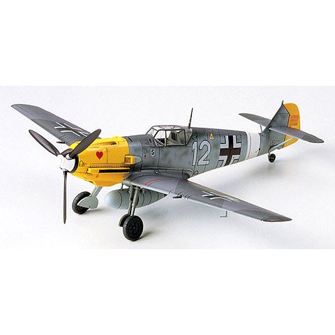 [TAMIYA] 60755 Mô hình máy bay 1/72 SCALE MESSERSCHMITT BF109E-4/7 TROP