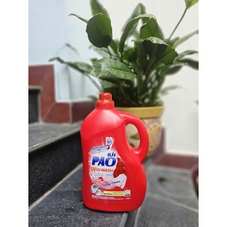 Nước Giặt Xả PAO 3000 ml – Đậm Đặc 2‑in‑1 • Siêu Sạch & Thơm Lâu • Hàng Nội Địa Thái✨