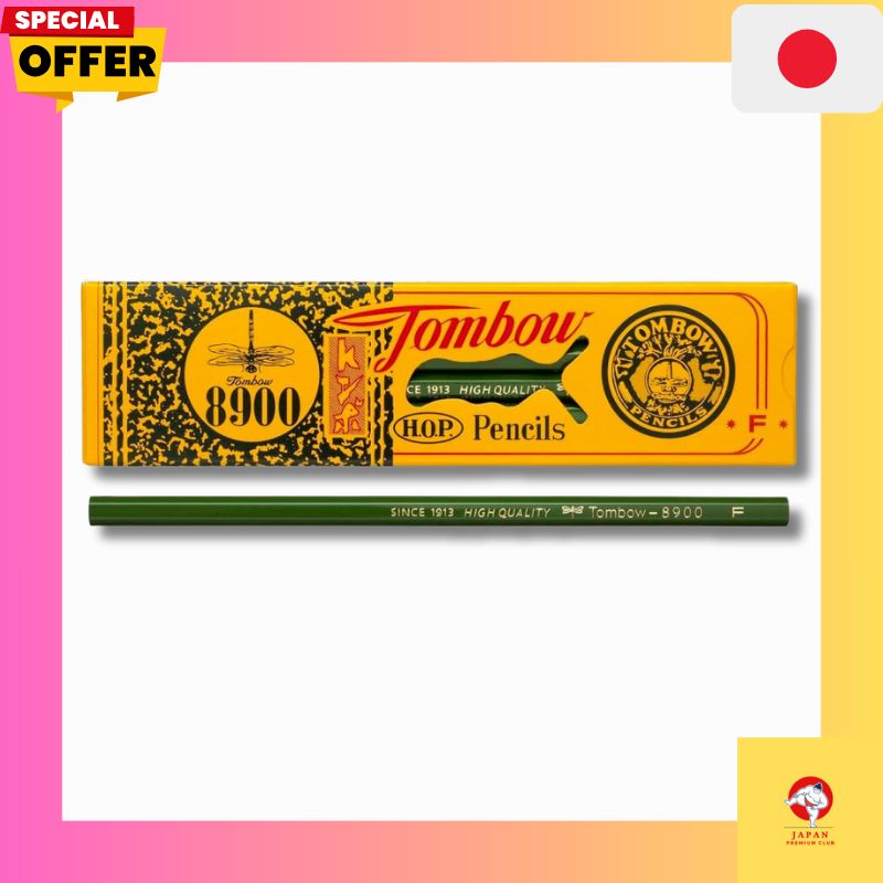 Tombow Pencil 8900 F 1 dozen 8900-F /direct from Japan