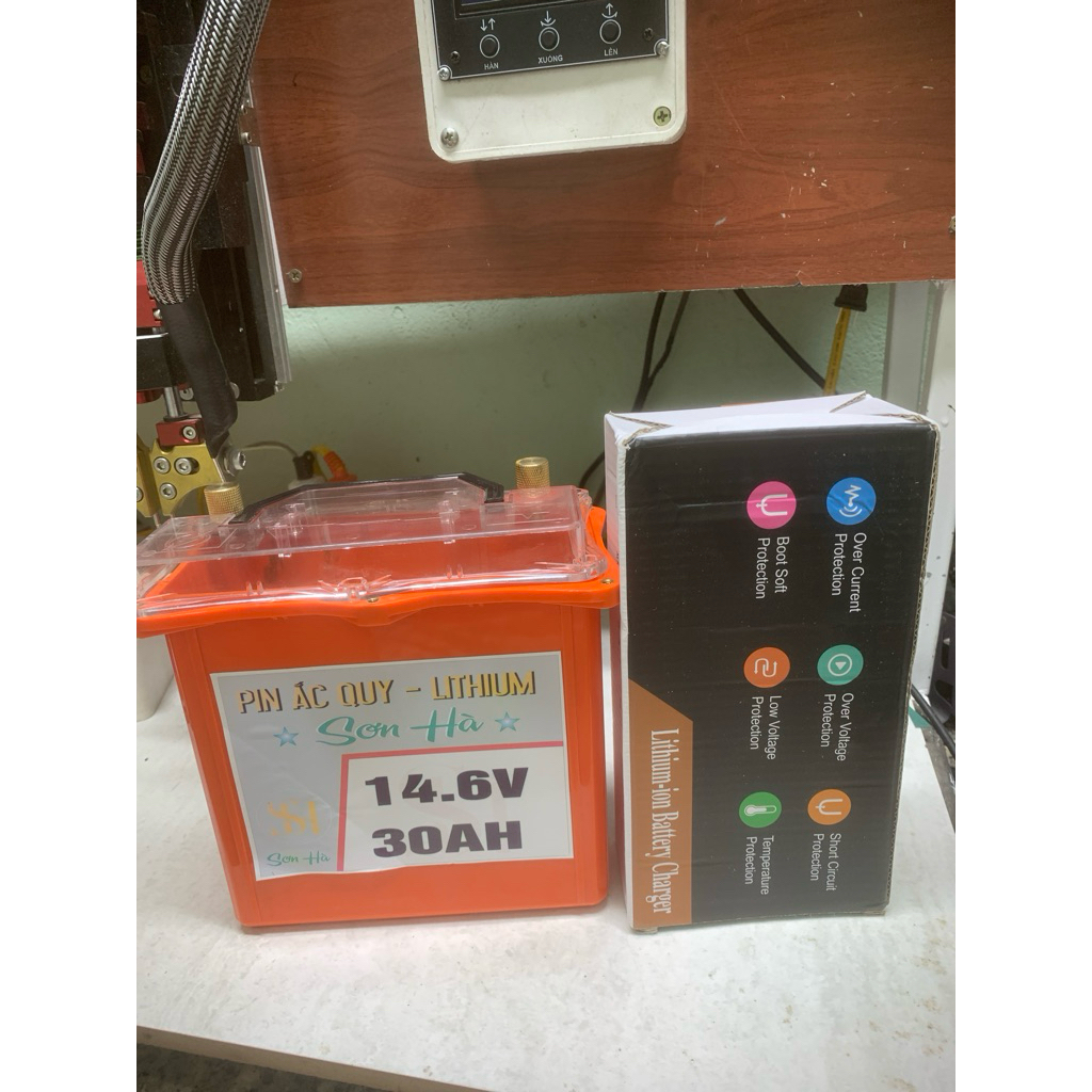 Bình 30Ah 12V Kèm Sạc