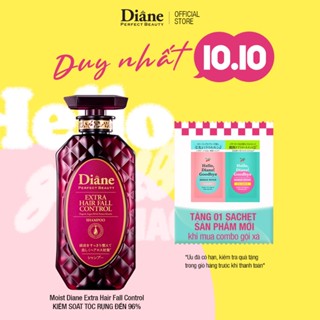 Dầu gội đầu giảm rụng tóc đến 96% giảm gàu mẩn đỏ da đầu Diane Extra Hair Fall Control 450ml