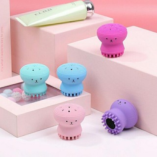 Combo 3 Cọ Massage Rửa Mặt Silicon 2 Đầu Bạch Tuộc, Có Rửa Mặt Làm Sạch Sâu Lỗ Chân Lông Bã Nhờn