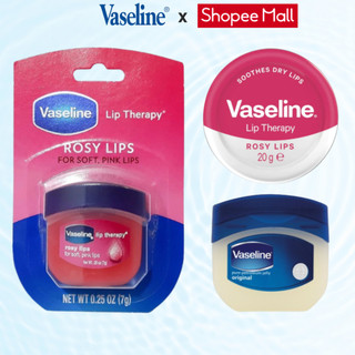  Son dưỡng môi Vaseline Lips Care Rosy son dưỡng giúp môi hồng hào giảm nứt nẻ làm môi mềm mịn 