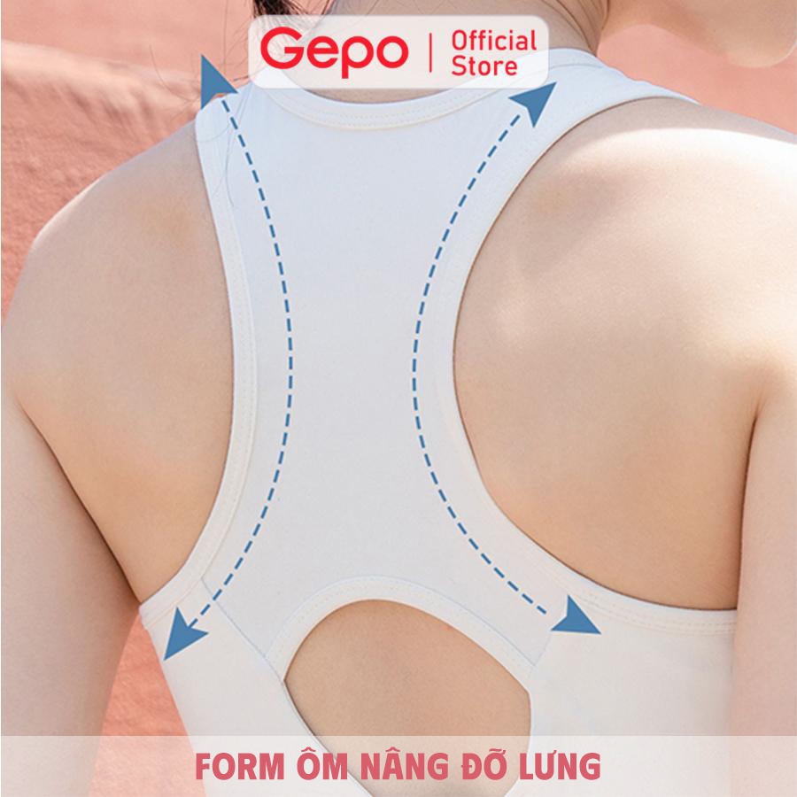 GEPO Áo bra tập gym yoga cao cấp có mút ngực chống sốc GP204 | BigBuy360 - bigbuy360.vn