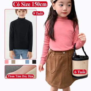 Áo Thun Tăm Tay Dài Cho Bé Trai Bé Gái Mùa Thu KooKoo, Áo Giữ Nhiệt Tay Dài Thu Đông Trẻ Em Cho Bé Trai Bé Gái