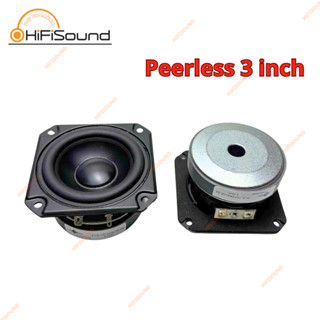 Củ loa toàn dải Peerless 3 inch 4ohm 40W hàng có tem, củ từ to bass sâu mid treble sáng