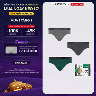 [HÀNG MỚI] Combo 3 Quần lót Nam Brief Jockey chất liệu Bamboo - J4017