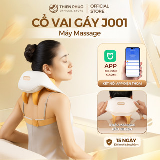 Máy massage cổ vai gáy J001 kết nối app Mihome, máy mát xa chườm ấm xoa bóp giảm đau Thiên Phúc Tâm