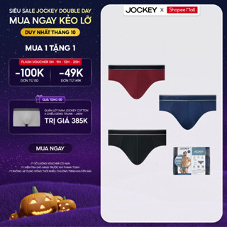 [XẢ KHO] Combo 3 quần lót nam Jockey Viscose dáng Brief - J4021