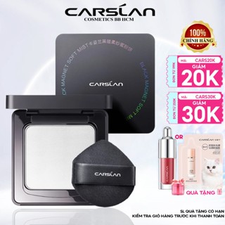 Phấn Phủ Phấn Nén Kiềm Dầu CARSLAN Kiềm Dầu Lâu Trôi 24h Che Phủ Tốt Nhỏ Gọn Tiện Lợi Sang Trọng 8g