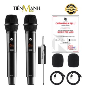   Chính Hãng  Micro Không Dây NMC-AUDIO NMC2010 -  Pin Sạc Mic Hát Cầm Tay Thu Âm Karaoke Vocal Microphone NMC 2010 