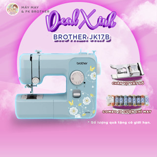 Máy May Gia Đình Brother JK17B Xỏ Chỉ Tự Động