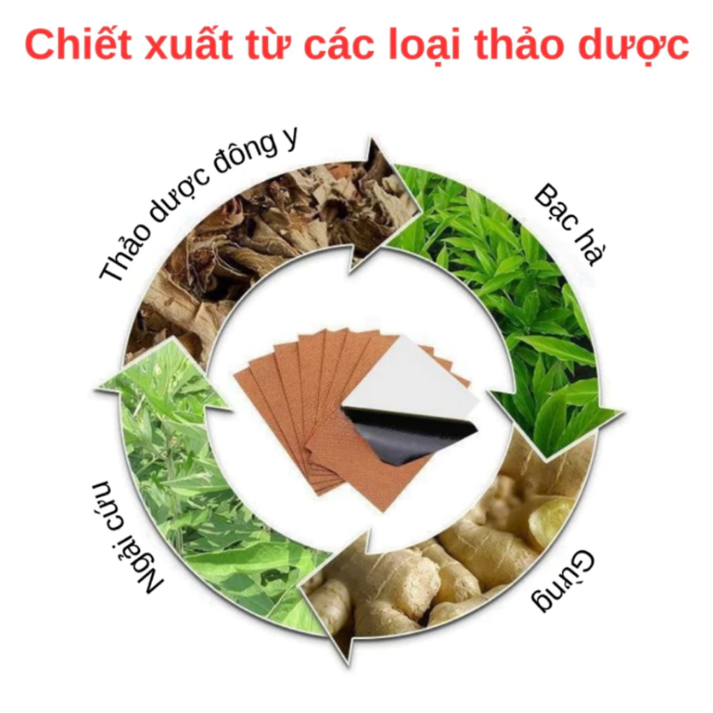 Combo 3 Hộp 150 Miếng Dán Ngải Cứu Làm Nóng Giảm Đau Nhức Mỏi Toàn Thân - Cao Dán Ngải Cứu Làm Nóng Giảm Đau Mỏi Cơ Thể | BigBuy360 - bigbuy360.vn