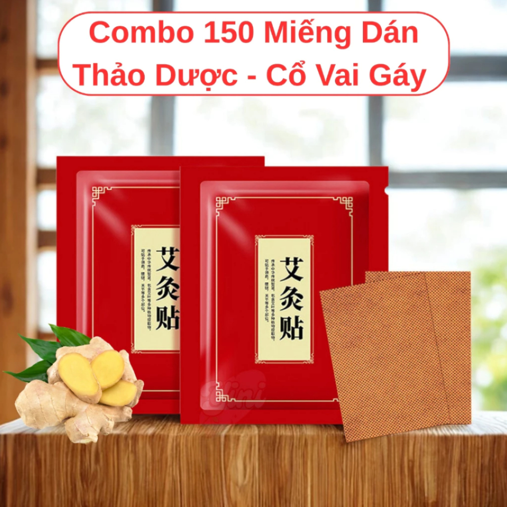 Combo 3 Hộp 150 Miếng Dán Ngải Cứu Làm Nóng Giảm Đau Nhức Mỏi Toàn Thân - Cao Dán Ngải Cứu Làm Nóng Giảm Đau Mỏi Cơ Thể | BigBuy360 - bigbuy360.vn