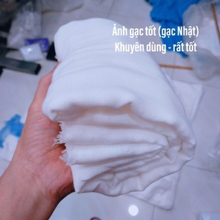 Vải Gạc Xô Trắng Cotton Loại Tốt Và Loại Dày