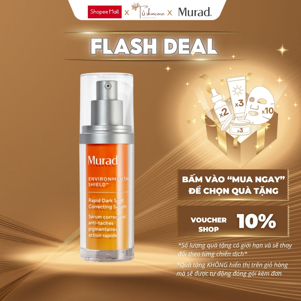 Tinh Chất Làm Sáng Da, Giảm Thâm Nám Murad Rapid Dark Spot Correcting Serum