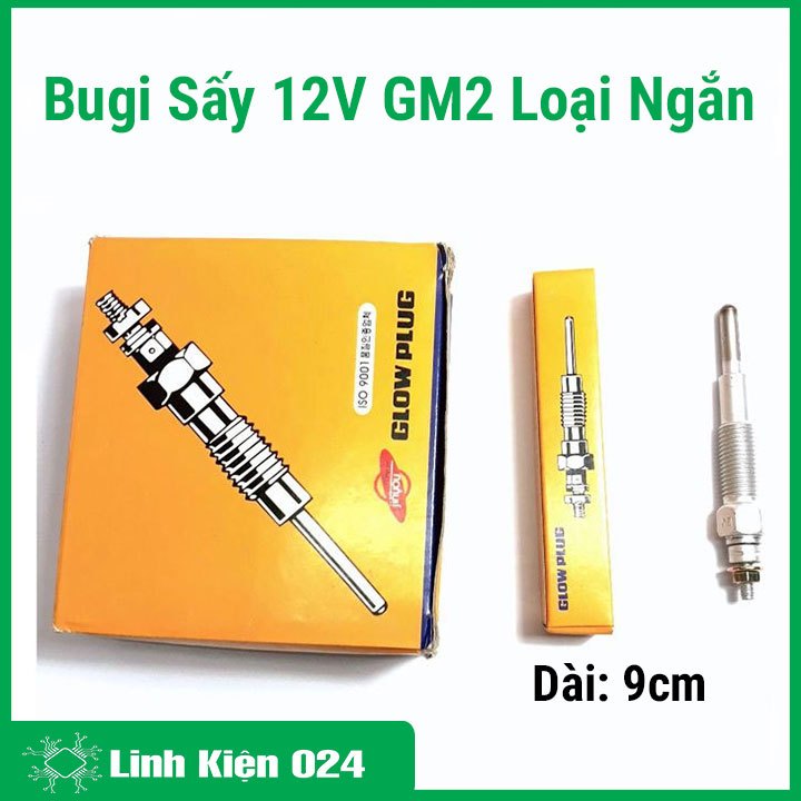 Bugi Sấy 12V GM2 ( hàng Nhật )