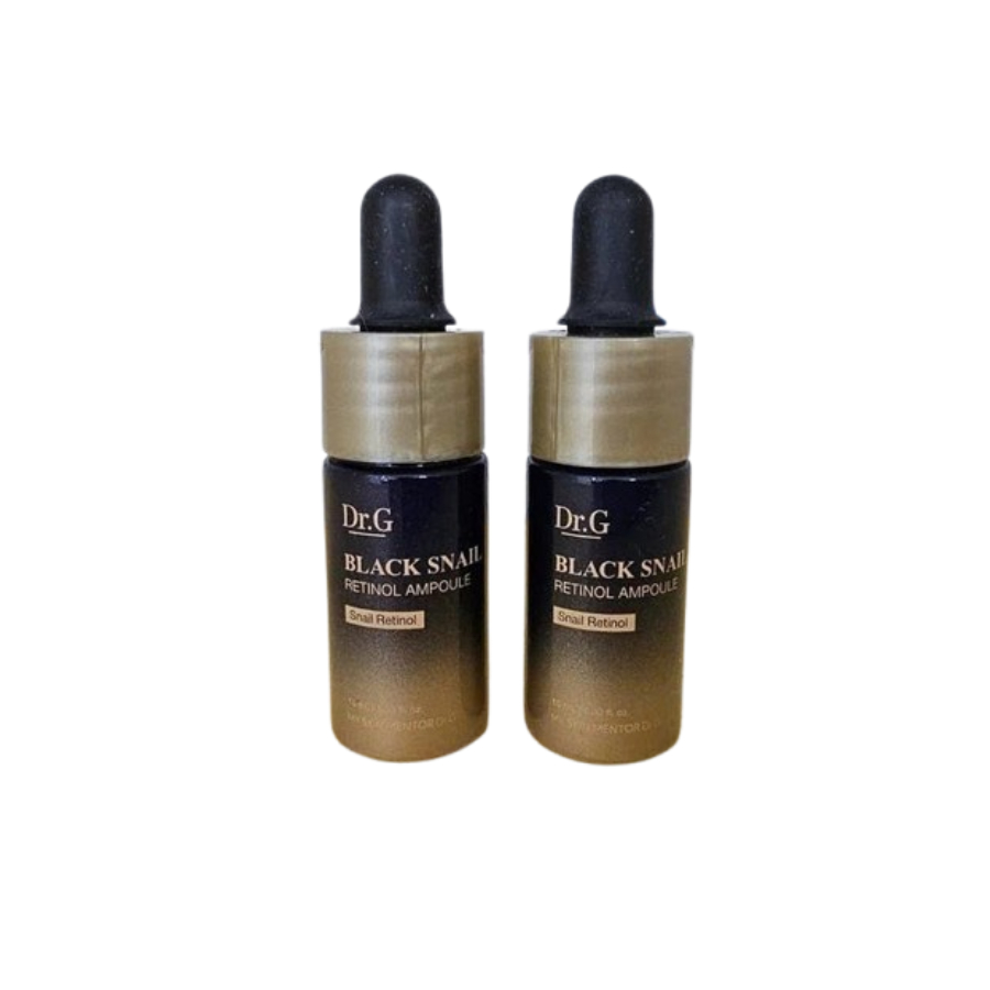 (MINI 10ml) Tinh chất ngừa lão hóa DR.G Black Snail Retinol Ampoule
