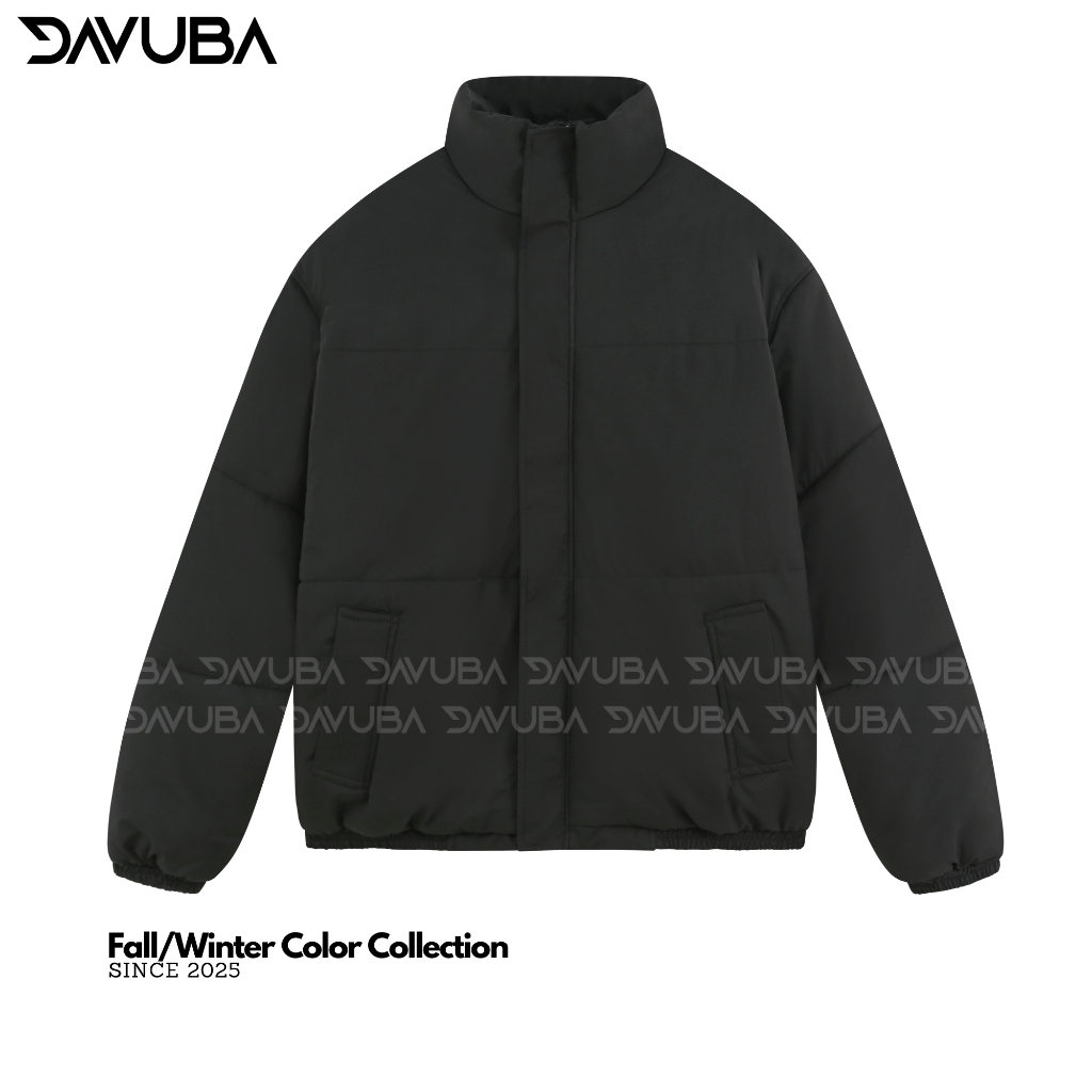 [Không Dồn Bông] Áo phao bông tấm DAVUBA cổ cao dày dặn SM116 | BigBuy360 - bigbuy360.vn