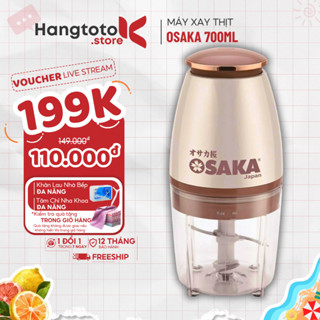 Máy Xay Thịt Đa Năng OSAKA 350W, Công Nghệ Nhật Bản, Xay Đá Siêu Khỏe, Cầm Tay Tiện Lợi, Xay Rau Củ Gia Vị