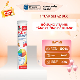 A Z Fizz - Viên Sủi, Vitamin Tổng Hợp, Vitamin C, 3B, Tăng Sức Đề Kháng, Doppelherz (Tuýp 13 viên) [Hàng Đức Chính Hãng]