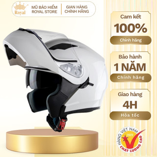  Mũ Bảo Hiểm Full Face  Royal M179 Cao Cấp Mũ Bảo Hiểm Lật Hàm Đi Phượt Chính Hãng 