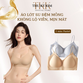  Áo Lót Su Không Gọng Bra Tàng Hình Mịn Mát Mút Siêu Mỏng 0.5cm Không Lộ Viền Giữ Form Ngực Chuẩn Size M–XL 